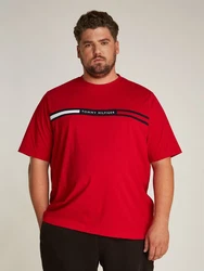 Tommy Hilfiger Big & Tall BT-HILFIGER CHEST INSERT TEE Grün