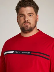 Tommy Hilfiger Big & Tall BT-HILFIGER CHEST INSERT TEE Grün