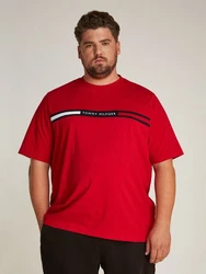 Tommy Hilfiger Big & Tall BT-HILFIGER CHEST INSERT TEE Grün