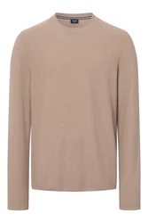 Joop Jeans Rundhalspullover Hajon Braun/Grau/Khaki/Beige/Lila