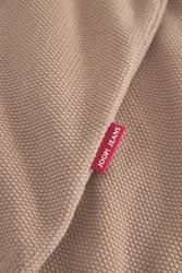Joop Jeans Rundhalspullover Hajon Braun/Grau/Khaki/Beige/Lila