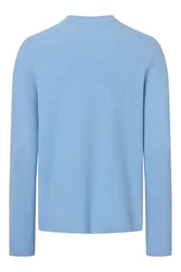 Joop Jeans Rundhalspullover Hajon Blau/Hellblau