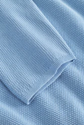 Joop Jeans Rundhalspullover Hajon Blau/Hellblau