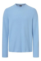 Joop Jeans Rundhalspullover Hajon Blau/Hellblau
