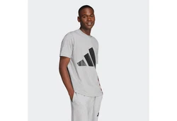 adidas Sportswear T-Shirt Hellgrau/Grau/Silber
