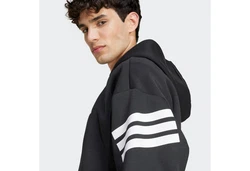 adidas Sportswear Sportsweatjacke FI 3S Schwarz/Dunkelgrau/Hellgrau