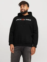 Kapuzensweatshirt JJECORP OLD LOGO SWEAT HOOD NOOS PLS mit Logo Print