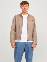 JACK & JONES Jacke JJEDylan Beige/Braun/Khaki