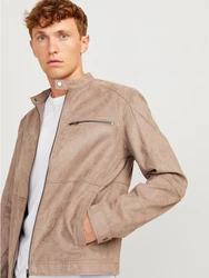 JACK & JONES Jacke JJEDylan Beige/Braun/Khaki