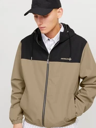 Jack & Jones Blouson JJELEGACY LIGHT JACKET HOOD NOOS Beige/Khaki