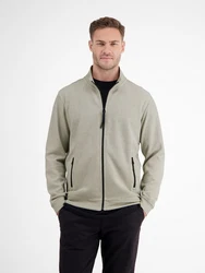 LERROS Sweatjacke  Khaki/Beige/Braun