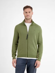 LERROS Strickjacke Dunkelgrün