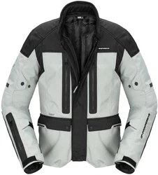 SpiDi Motorradjacke Traveller 3 H2Out Grau