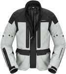 SpiDi Motorradjacke Traveller 3 H2Out Grau