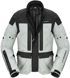 SpiDi Motorradjacke Traveller 3 H2Out Grau