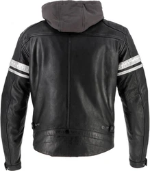 Helstons Motorradjacke Riposte Grau/Dunkelgrün/Dunkelgrau/Schwarz