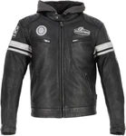 Helstons Motorradjacke Riposte Grau/Dunkelgrün/Dunkelgrau/Schwarz