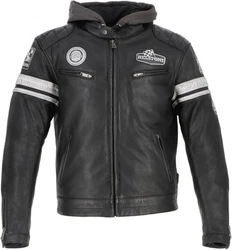 Helstons Motorradjacke Riposte Grau/Dunkelgrün/Dunkelgrau/Schwarz