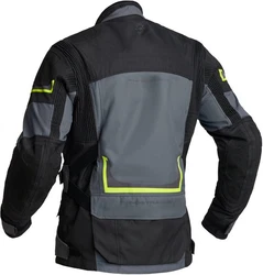 Lindstrands Motorradjacke Myrvik Gelb/Grün/Dunkelgrau/Grau