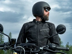 Halvarssons Motorradjacke Sandtorp Dunkelgrau/Grau