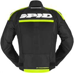 SpiDi Motorradjacke Progressive Net WindOut Gelb/Grün/Neonfarben