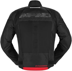 SpiDi Motorradjacke Progressive Net WindOut Rot/Weiß/Schwarz/Dunkelgrau