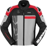 SpiDi Motorradjacke Progressive Net WindOut Rot/Grau