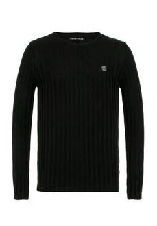 RedBridge Strickpullover Broken Arrow Schwarz