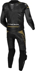 Macna Motorradkombi Tronniq Gelb/Grün/Gold/Grau
