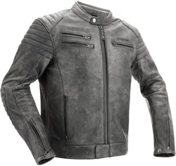 Richa Motorradjacke Charleston Dunkelgrau/Grau/Hellgrau