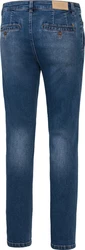HENSON&HENSON Chinohose Hellblau/Dunkelblau/Blau