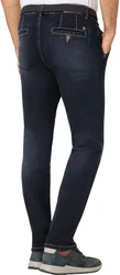 HENSON&HENSON Chinohose Dunkelblau/Blau
