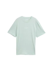 TOM TAILOR Denim T-Shirt Relaxed Fit Grün/Hellgrün/Hellblau/Türkis