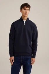 WE Fashion Sweater Dunkelblau/Blau