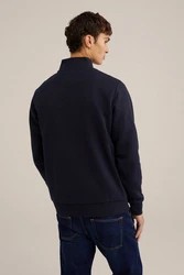 WE Fashion Sweater Dunkelblau/Blau