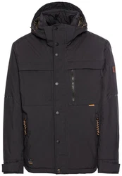 camel active Jacke Schwarz/Dunkelgrau/Grau