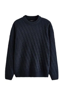 Next Rundhalspullover Regular Fit