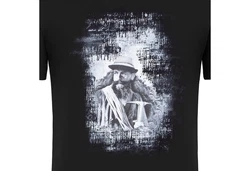 Almgwand T-Shirt Alpriedalm Schwarz/Dunkelgrau/Dunkelblau/Grau