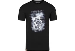 Almgwand T-Shirt Alpriedalm Schwarz/Dunkelgrau/Dunkelblau/Grau