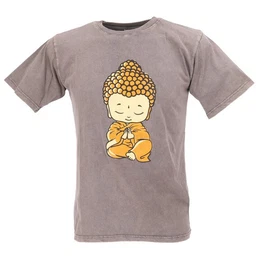 T-Shirt Tibet & Buddhist Art T-Shirt, Little Buddha.. alternative Bekleidung