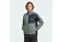 adidas TERREX Windbreaker TERREX TRAIL RUNNING WINDJACKE Dunkelgrün/Grün