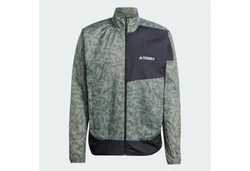 adidas TERREX Windbreaker TERREX TRAIL RUNNING WINDJACKE Dunkelgrün/Grün