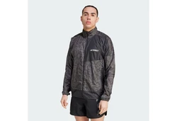 adidas TERREX Windbreaker TERREX TRAIL RUNNING WINDJACKE Dunkelgrau/Schwarz/Hellgrau/Grau