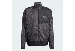 adidas TERREX Windbreaker TERREX TRAIL RUNNING WINDJACKE Dunkelgrau/Schwarz/Hellgrau/Grau