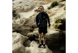adidas TERREX Windbreaker TERREX TRAIL RUNNING WINDJACKE Dunkelgrau/Schwarz/Hellgrau/Grau