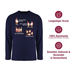 Shirtracer Rundhalsshirt Ein Glühwein Zwei Glühwein 