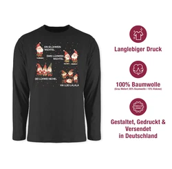 Shirtracer Rundhalsshirt Ein Glühwein Zwei Glühwein 
