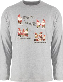 Shirtracer Rundhalsshirt Ein Glühwein Swei Glühwein Shirtracer Rundhalsshirt Ein Glühwein Swei Glühwein