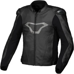 Macna Motorradjacke Aviant Air Grau/Rot/Schwarz/Dunkelgrau/Hellblau