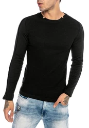 RedBridge Strickpullover Schwarz